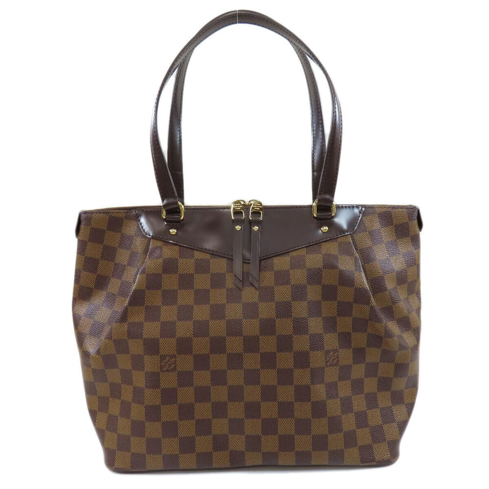 Louis Vuitton Brown Westminster Ebene Bag Tote Canvas Damier Brown